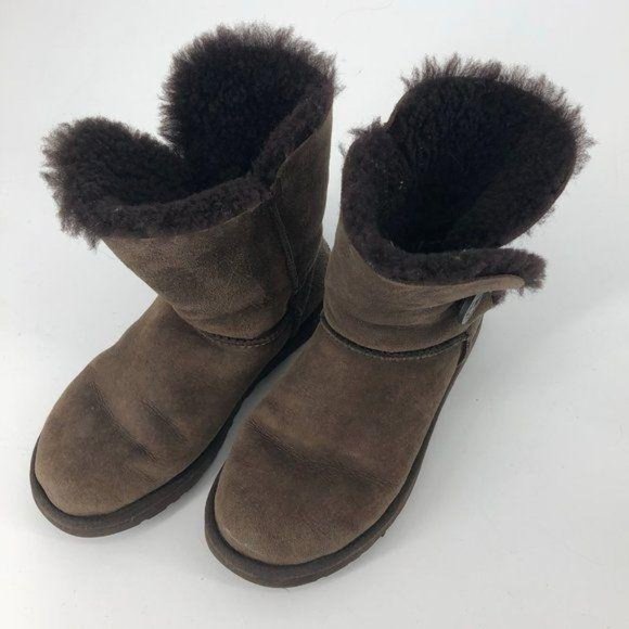 Ugg Bailey Boots in Chocolate brown size 6 - Picture 13 of 16
